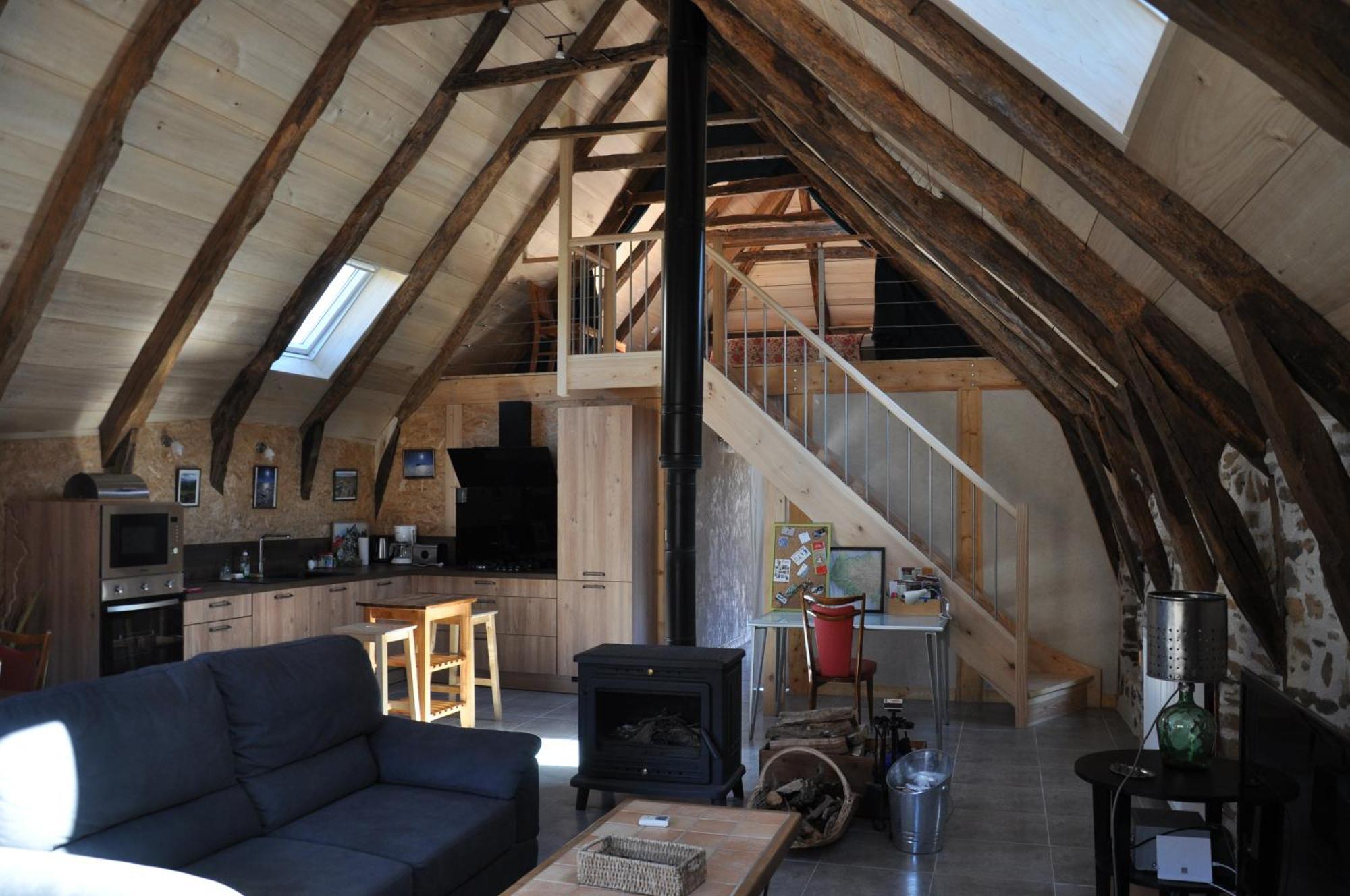 Gite Le Couderc De Coubisou, Grange Renovee Luaran gambar